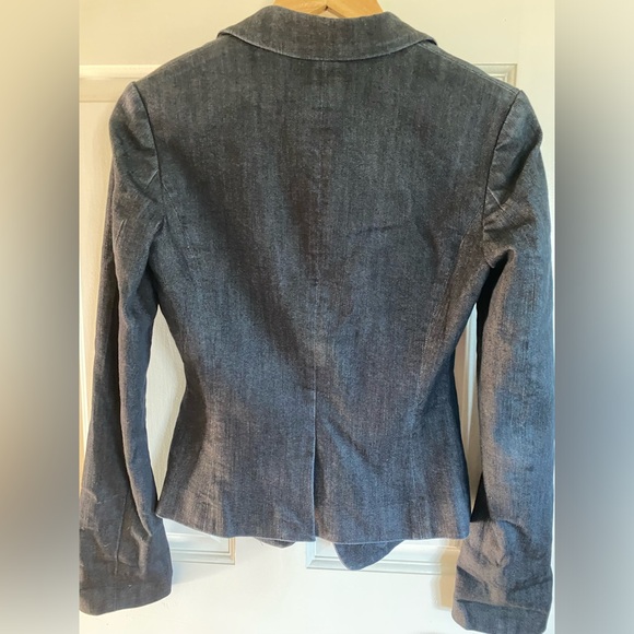 Mexx Denim Blazer Size 0 - Picture 5 of 5
